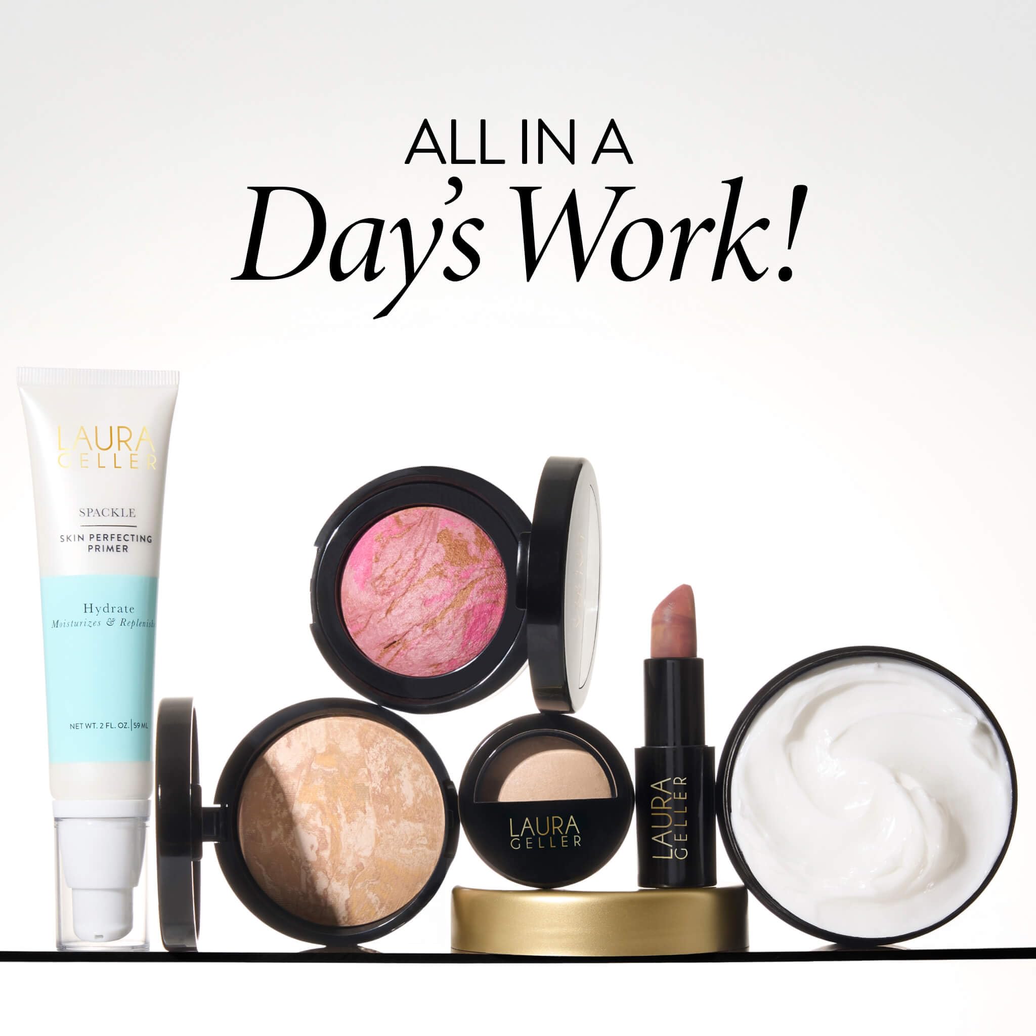 AURA GELLER Quench-n-Tint Hydrating Lightweight Tinted Moisturizer + Cold Cream Cleanser light - Image 9