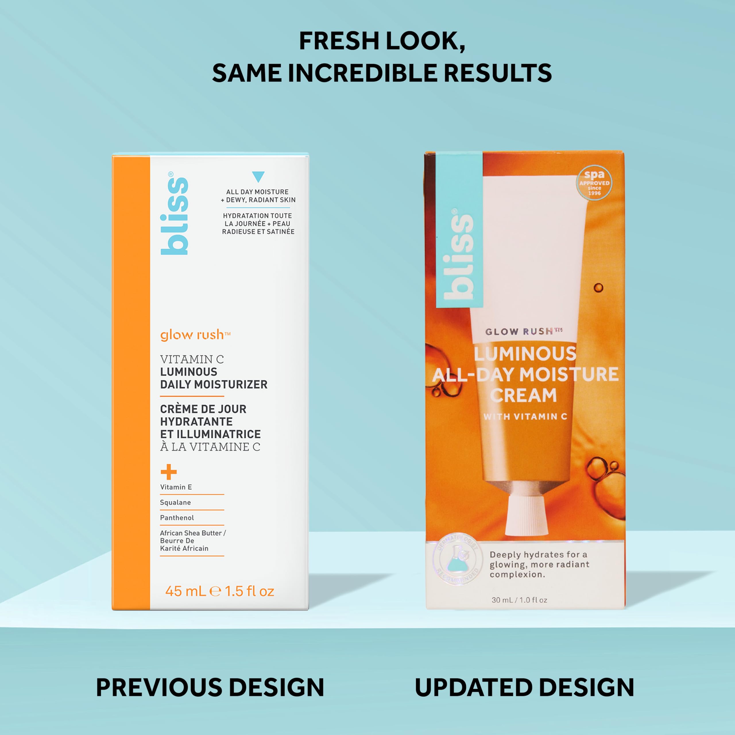 Bliss Glow Rush Vitamin C Luminous Daily Moisturizer | Brightening, Hydrating & Soothing | With Ultra-Stable Vitamin C, Vitamin E, Squalane & Shea Butter - Image 6