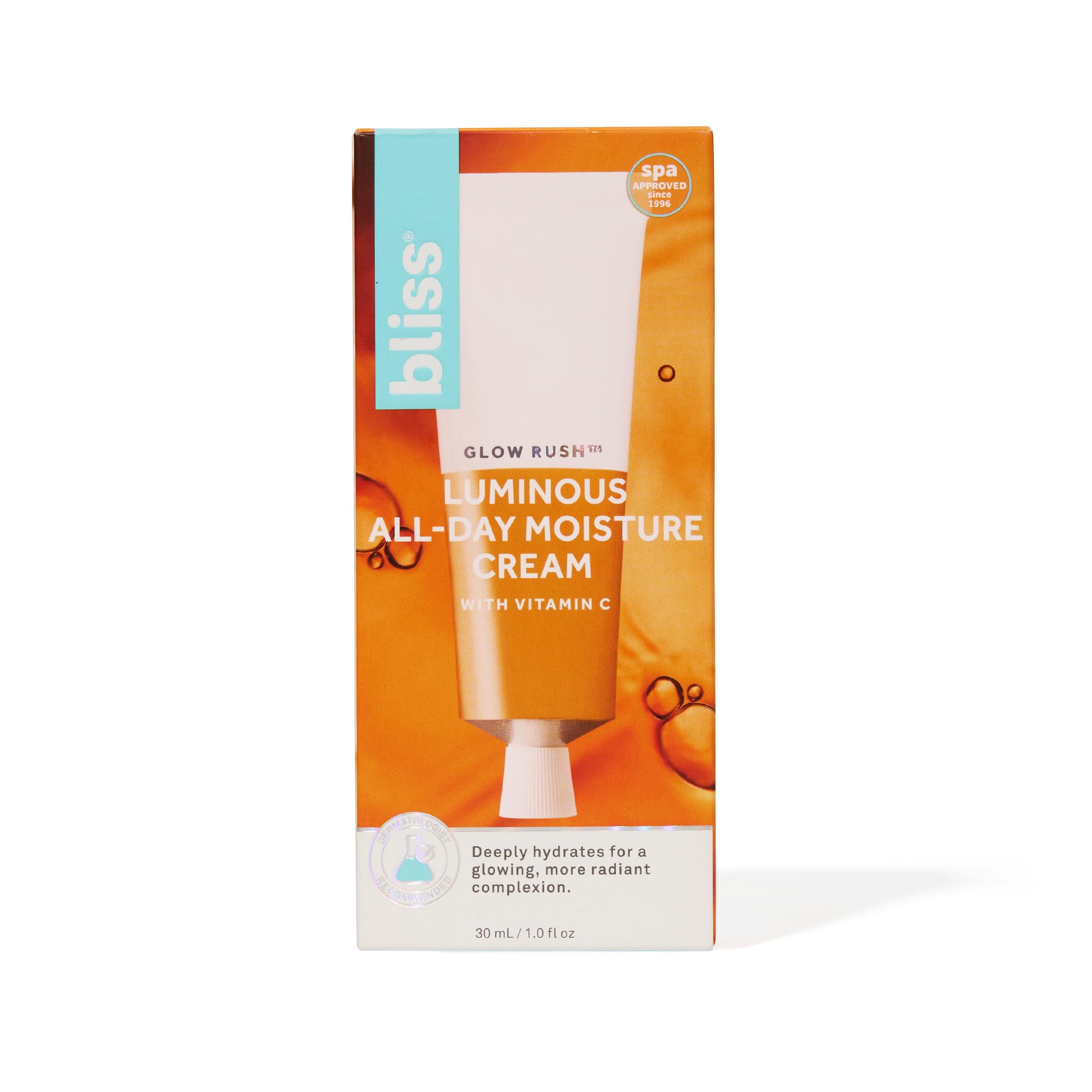 Bliss Glow Rush Vitamin C Luminous Daily Moisturizer | Brightening, Hydrating & Soothing | With Ultra-Stable Vitamin C, Vitamin E, Squalane & Shea Butter - Image 8