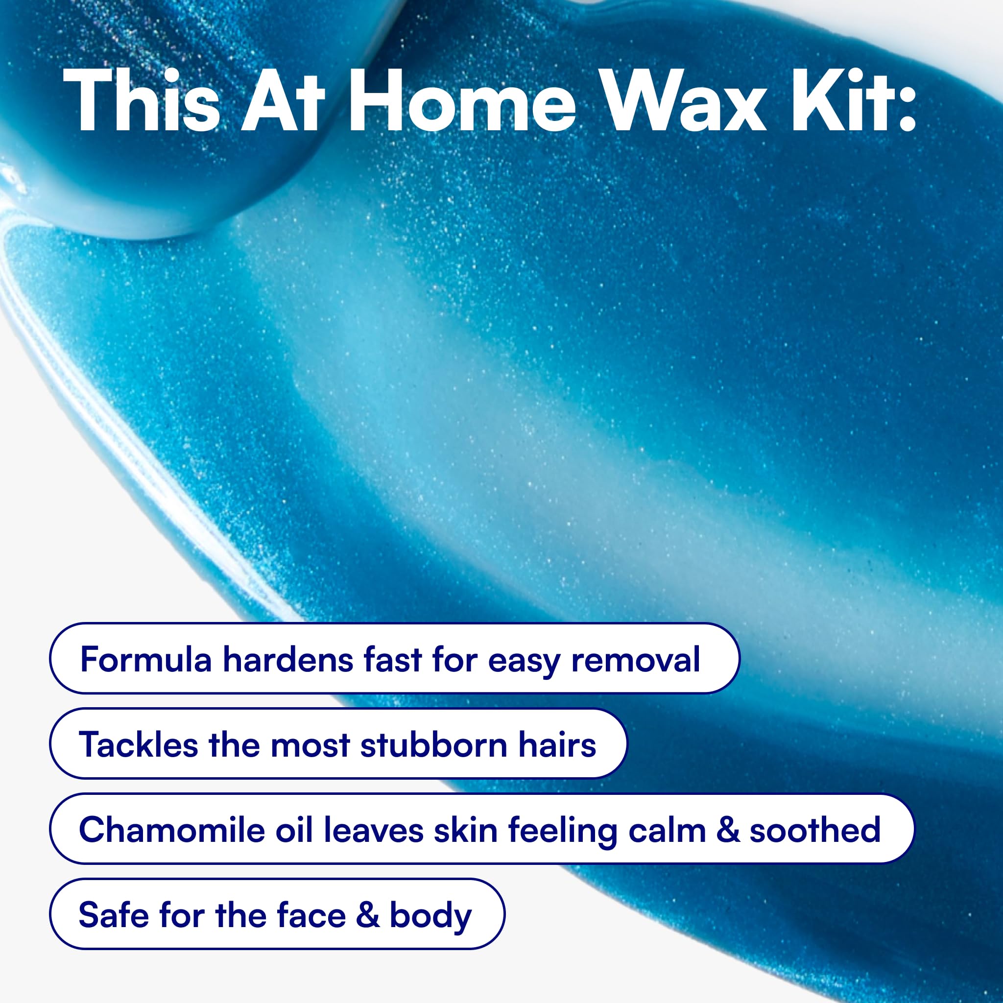 Bliss Poetic Waxing At Home Wax Kit - 5.3 Fl Oz - Microwavable Stripless Wax Hair Removal Kit - Fragrance Free - Safe for All Skin Types - 6 PC Set - Image 5