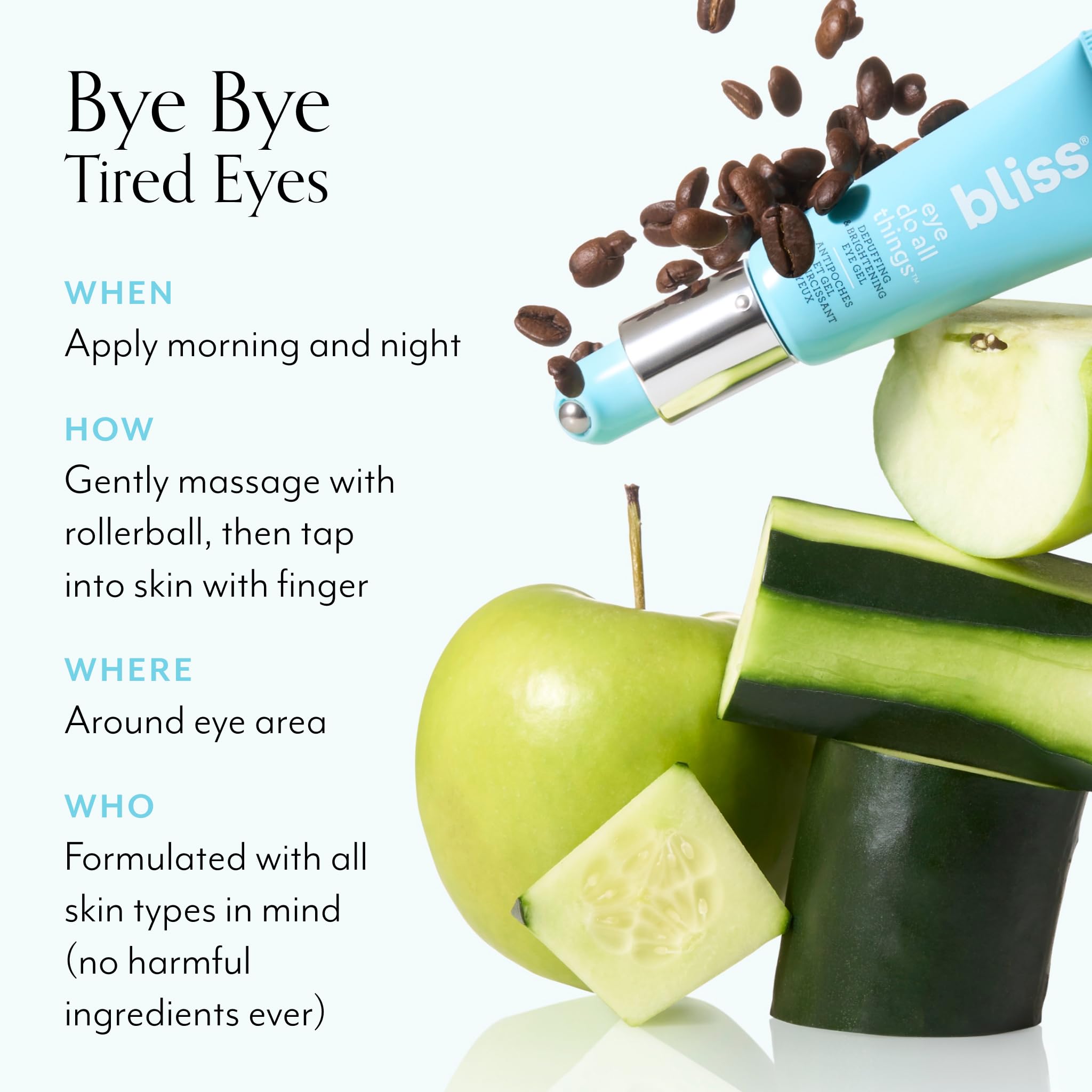 Bliss Youth Got This™ Prevent-4™ + Pure Retinol + Eye Do All Things Hydrating Eye Gel Depuff & Brighten - Image 6
