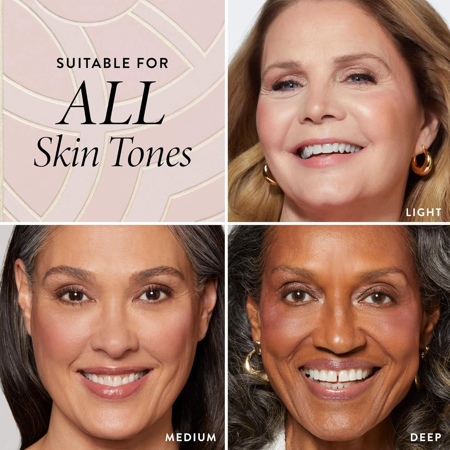 LAURA GELLER Baked Icons Complete Full Face Palette, Fair | All-in-One Makeup Palette with Baked Foundations, Blush, Bronzer, Highlighter, Eyeshadows | Coverage for Mature Skin | Travel-Friendly - Image 6