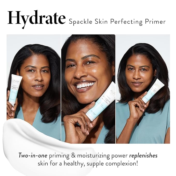 LAURA GELLER Cold Cream Cleanser + Balance-n-Brighten, Medium + Spackle Hydrate + Airbrush Kabuki Brush - Image 6