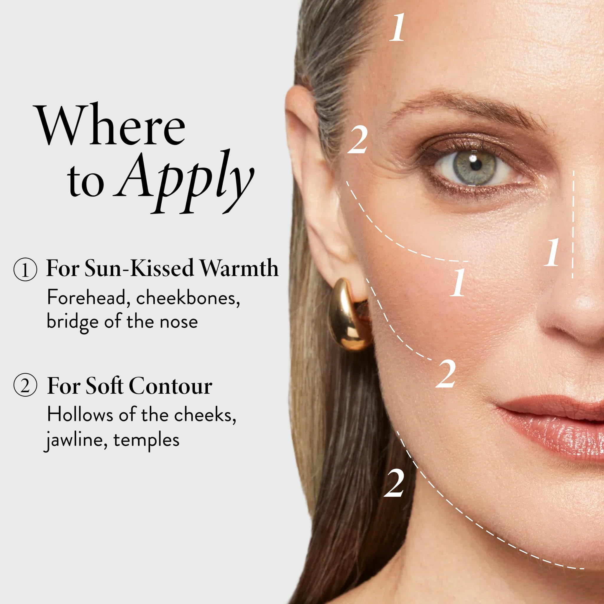 LAURA GELLER Double Take Baked Bronzer for Mature Skin, Fair | Matte Bronzing Powder for Natural-Looking Warmth & Soft Contour, Buildable Color, Never Orangey Finish - Image 3