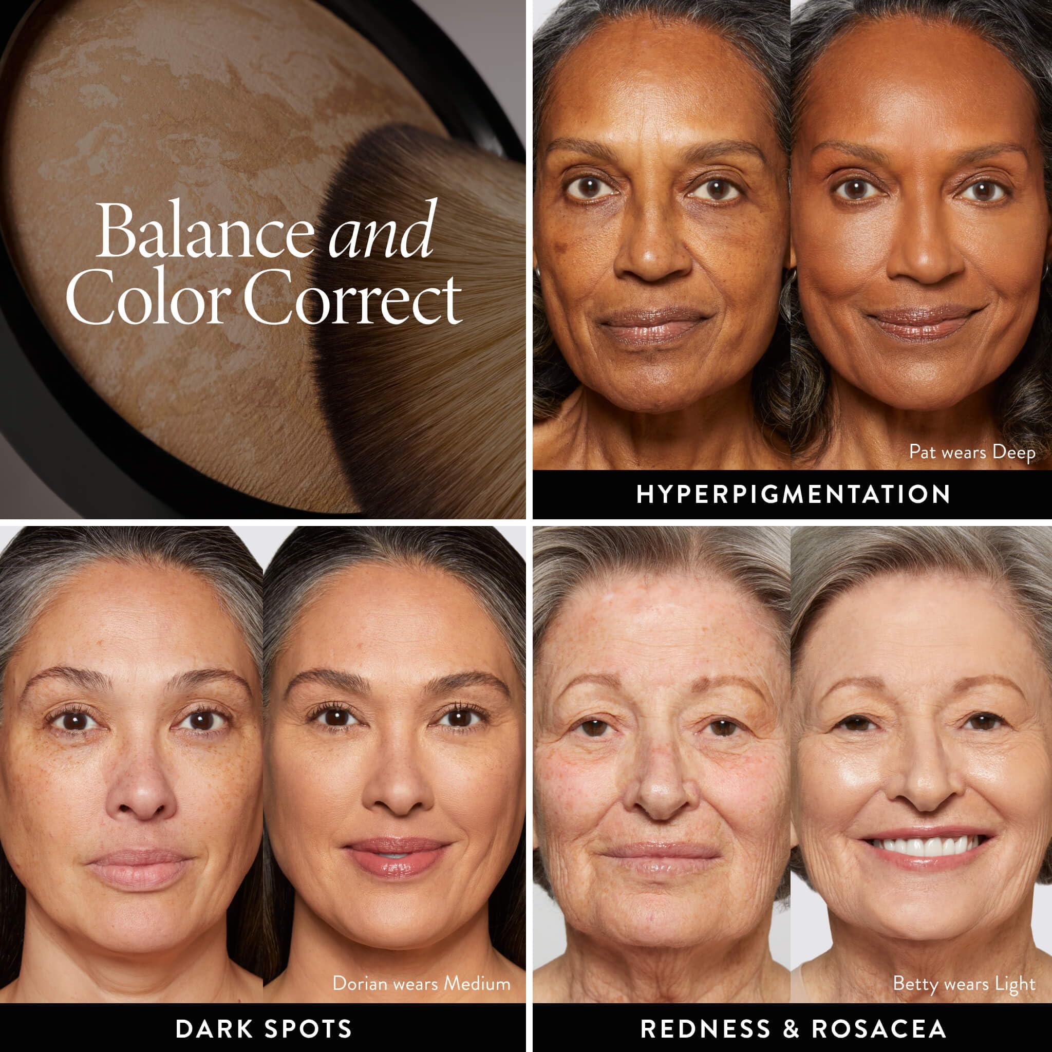 LAURA GELLER NEW YORK Award-Winning Baked Balance-n-Brighten Color Correcting Powder Foundation - Light - Buildable Light to Medium Coverage - Demi-Matte Natural Finish - Image 6