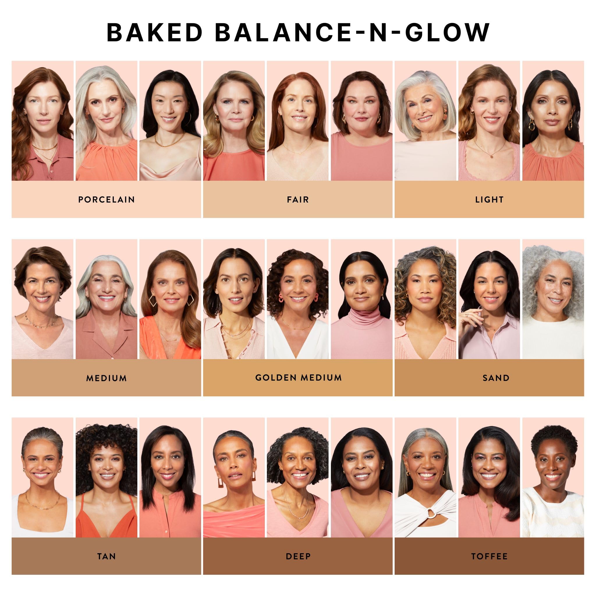 LAURA GELLER NEW YORK Baked Balance-N-Glow Illuminating Color Correcting Foundation - Fair - Retractable Airbrush Kabuki Brush (2 PC) - Image 5