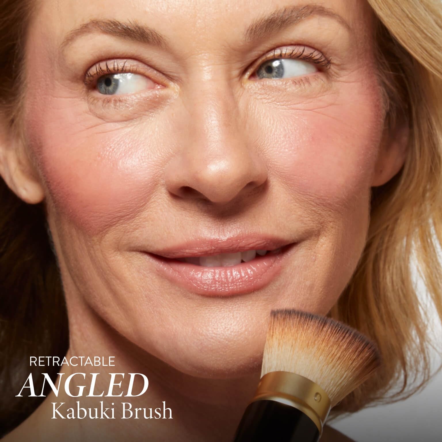 LAURA GELLER NEW YORK Baked Starter Kit: Porcelain - Best of the Best Full Face Palette + Baked Balance-n-Brighten Powder Foundation + Retractable Angled Kabuki Brush Set - Image 6