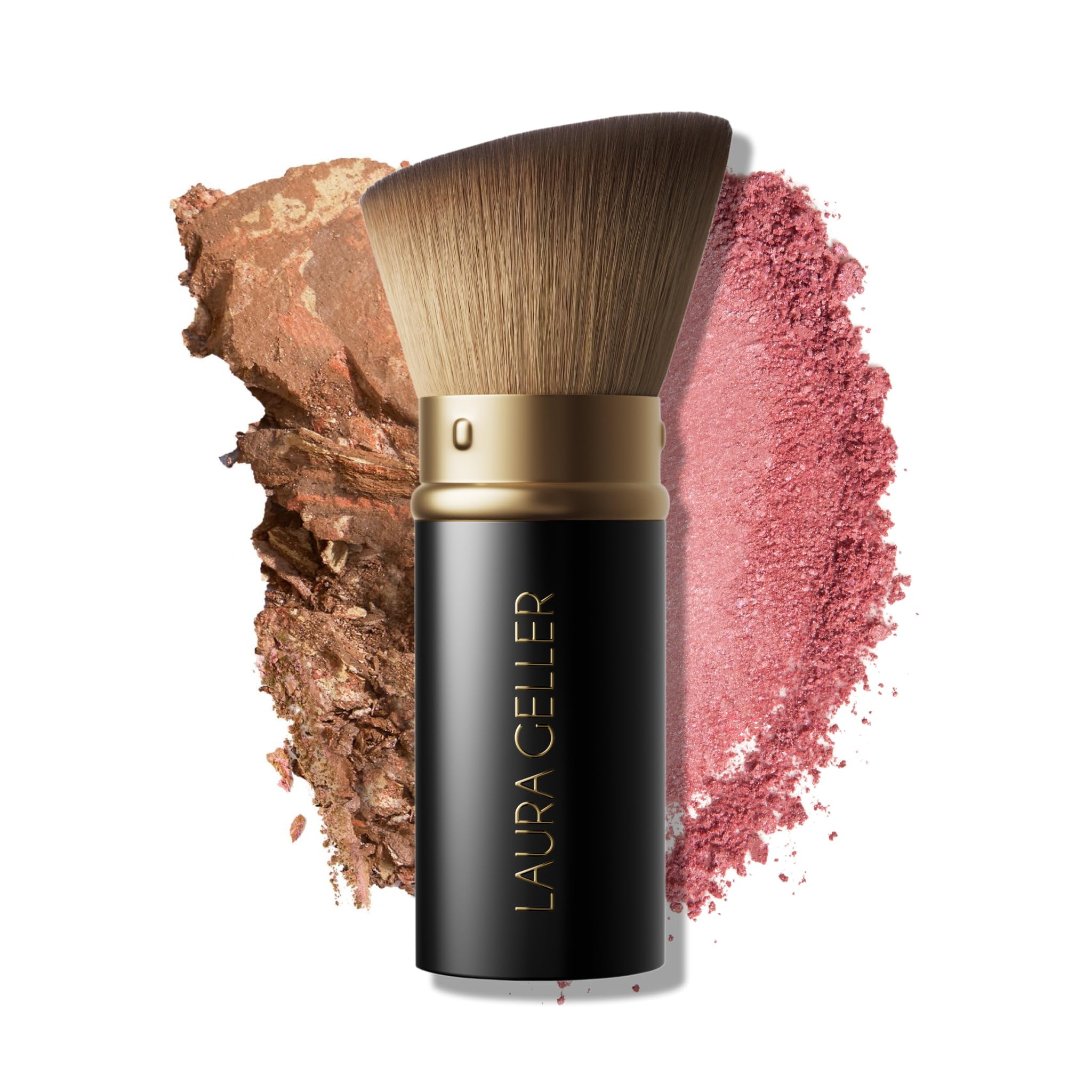 LAURA GELLER NEW YORK Baked Starter Kit: Baked Balance-n-Brighten Powder Foundation, Light and Best of the Best Palette and Retractable Kabuki Brush - Image 8