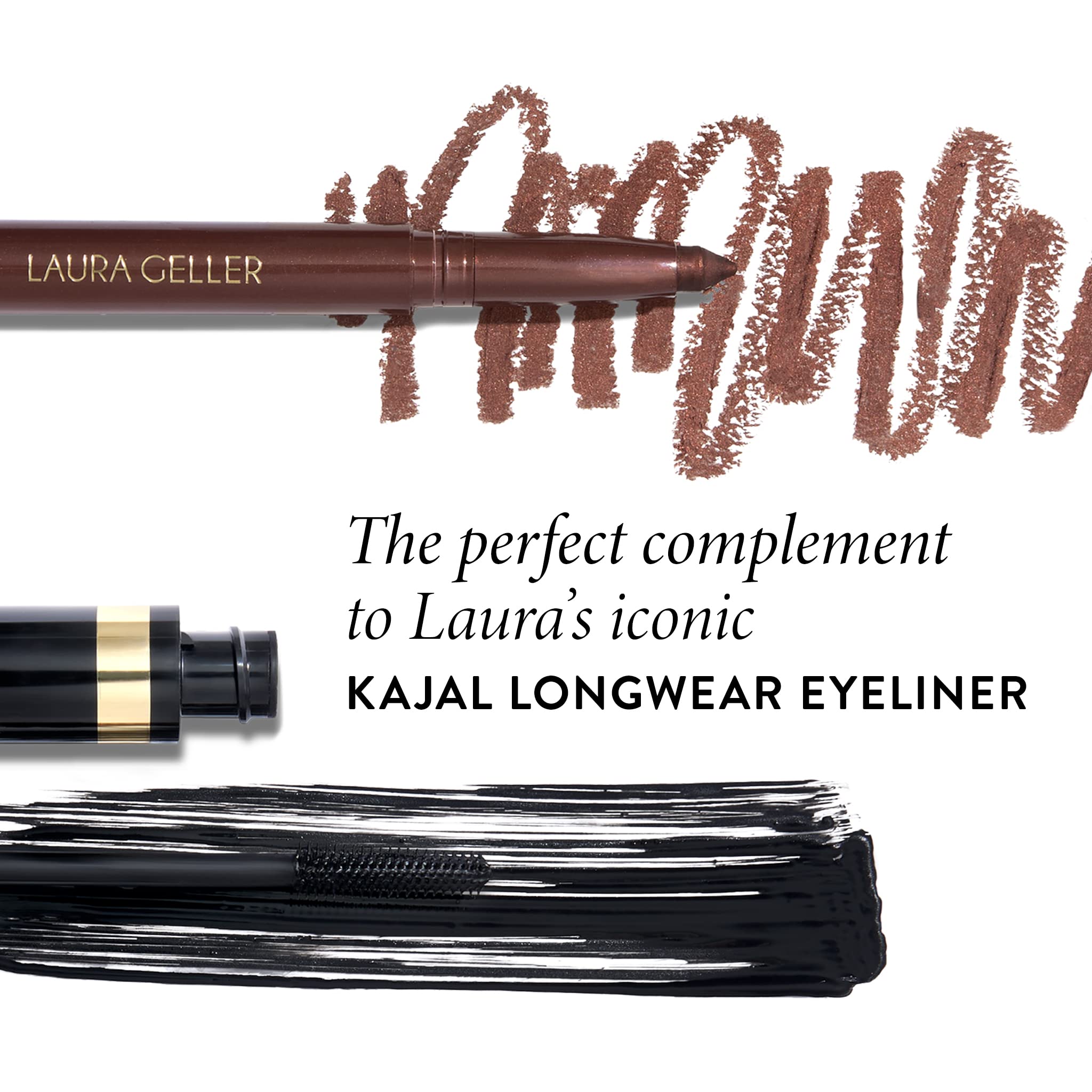 LAURA GELLER NEW YORK x Wheel of Fortune Limited Edition Collab Kajal Longwear Kohl Eyeliner Pencil with Caffeine, Smooth & Blendable Makeup, Glitz-n-Glam - Image 5
