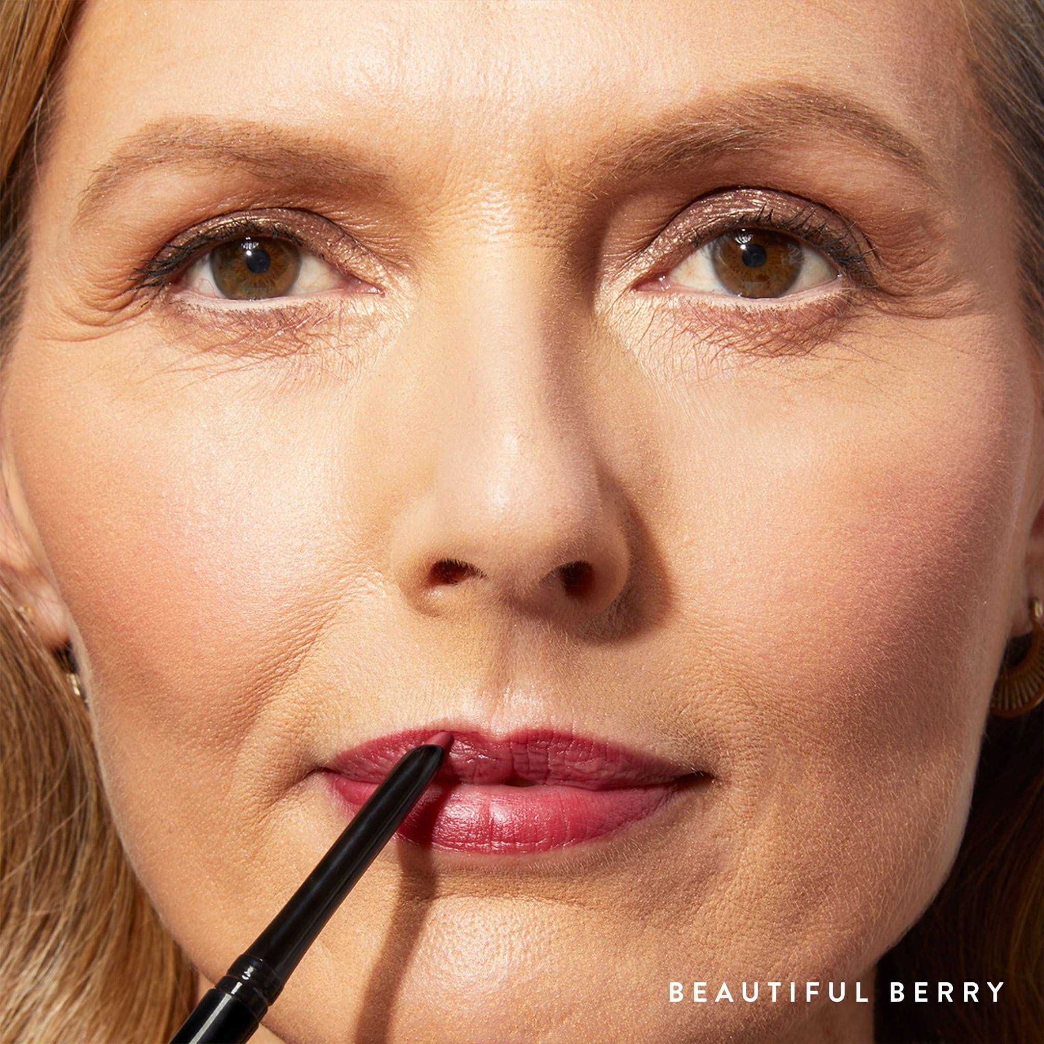 LAURA GELLER NEW YORK Complete Lip Look: Modern Classic Lip Liner, Beautiful Berry + Kajal Longwear Lip Color, Mulberry - Image 4