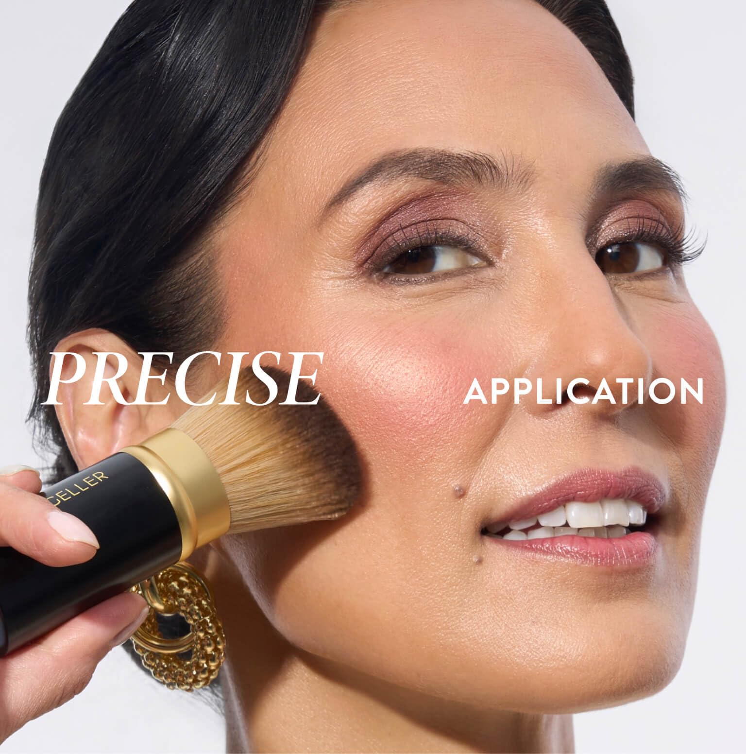 LAURA GELLER NEW YORK Cosmetic Professional Makeup Brushes - Cruelty-Free 02 Retractable Angled Kabuki Brush - Image 9