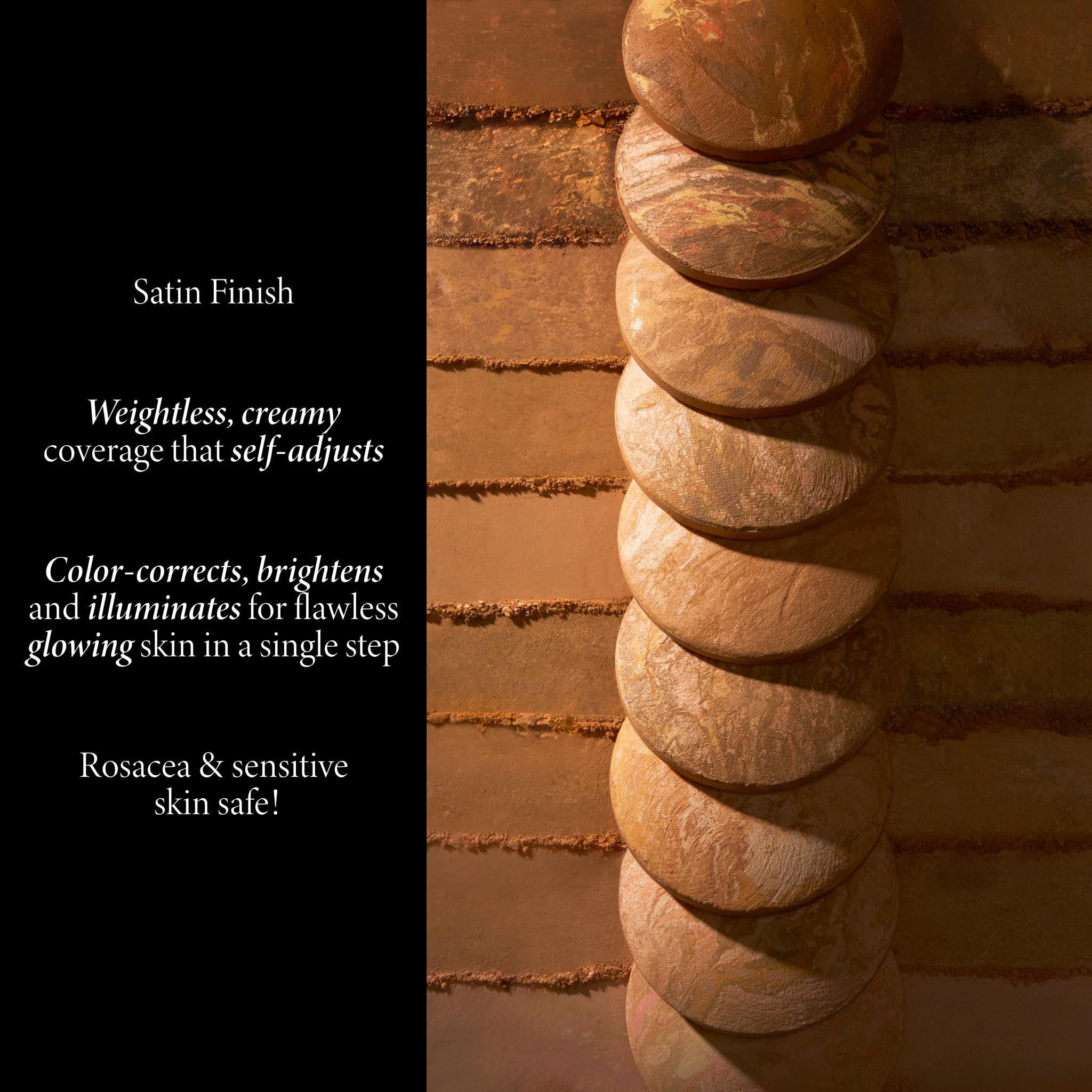 LAURA GELLER NEW YORK Baked Balance-N-Glow Illuminating Color Correcting Foundation - Fair - Retractable Airbrush Kabuki Brush (2 PC) - Image 3