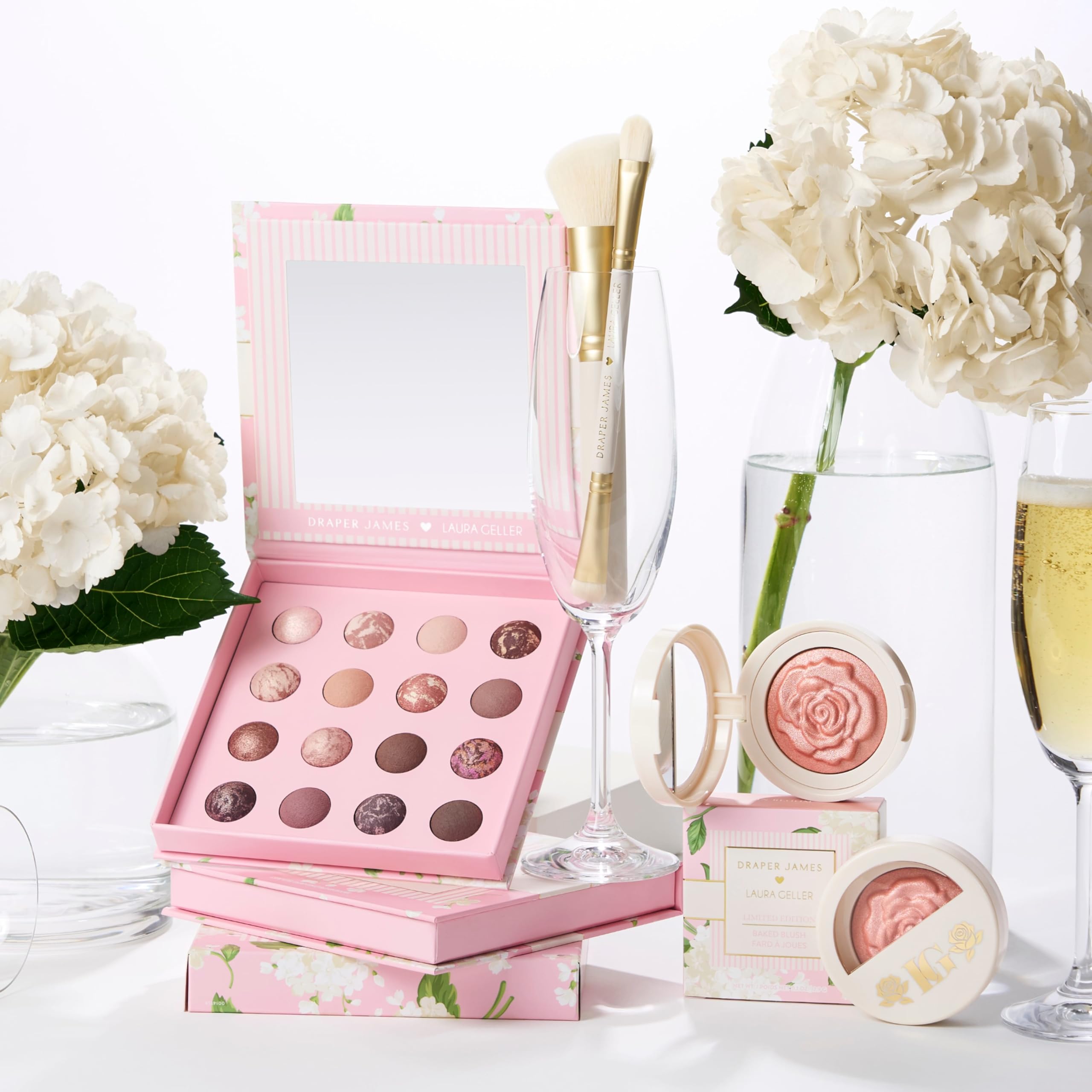 LAURA GELLER NEW YORK Marble-ous Eyes Eyeshadow Palette – 16 Multi-Finish Baked & Marbled Eyeshadows in Matte & Satin Finishes – Limited Edition Draper James Collaboration - Image 7