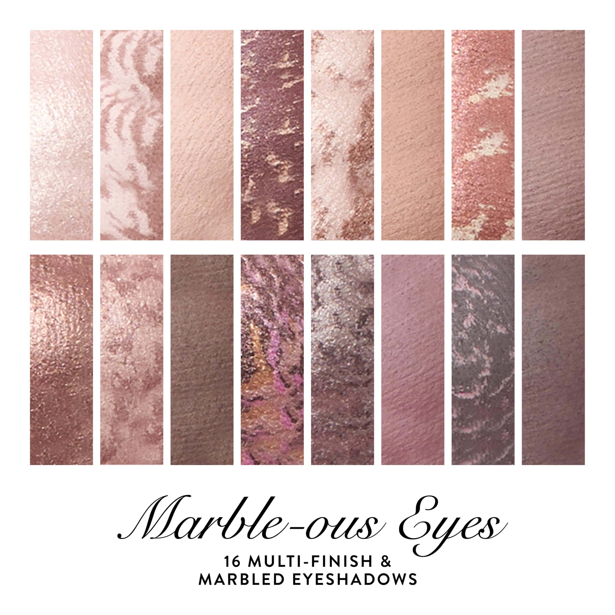 LAURA GELLER NEW YORK Marble-ous Eyes Eyeshadow Palette – 16 Multi-Finish Baked & Marbled Eyeshadows in Matte & Satin Finishes – Limited Edition Draper James Collaboration - Image 8