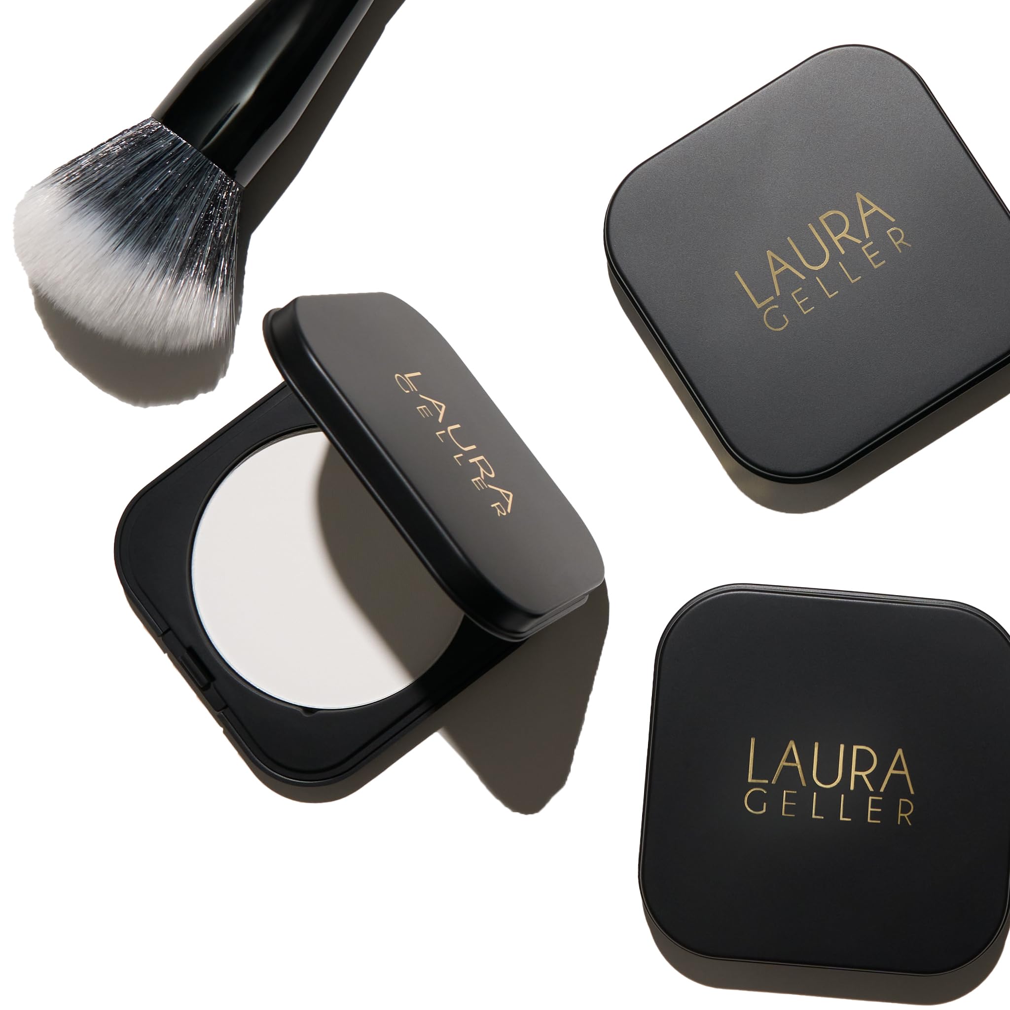 LAURA GELLER NEW YORK Matte Maker Pressed Setting Powder - Translucent - Setting Powder & Finishing Powder - Oil-Control - Filter-Like Matte Finish - All Skin Types - Image 7