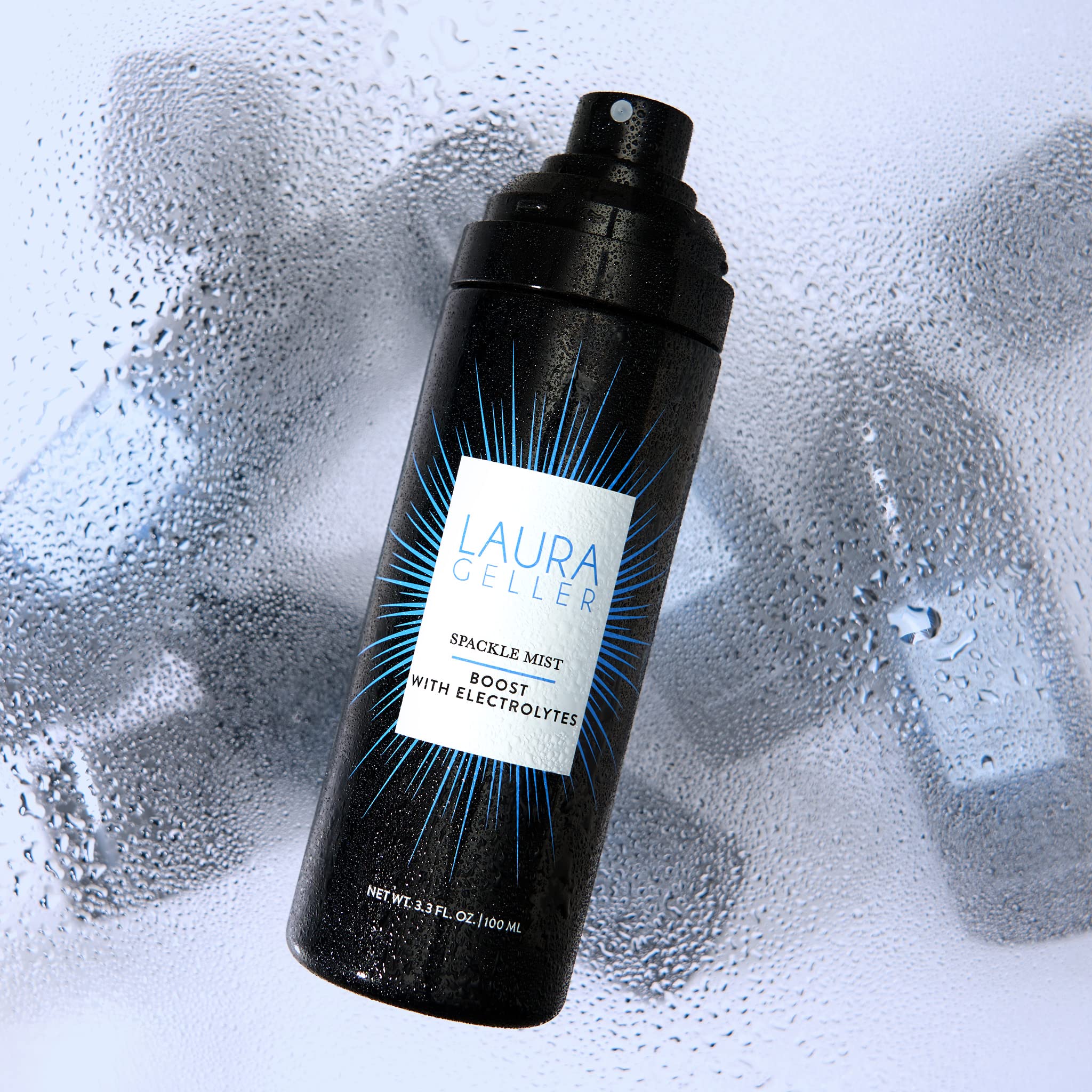 LAURA GELLER NEW YORK Spackle Mist Boost Makeup Setting Spray with Blue Light Protection + Matte Maker Invisible Oil Blotting Powder - Image 4