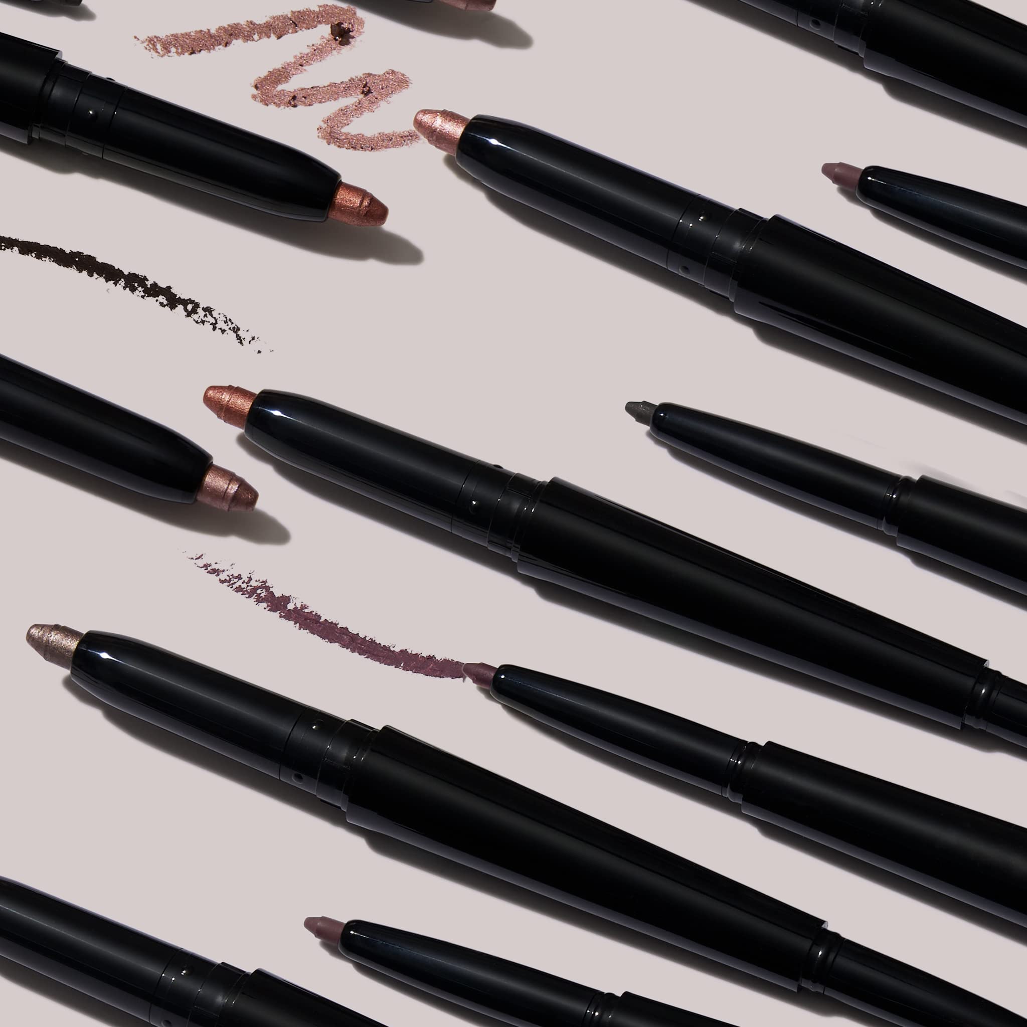 LAURA GELLER NEW YORK Swipe-n-Line Dual-Ended Eyeshadow + Eyeliner - Classic (Onyx/Champagne) - Cream Eyeshadow & Smooth Glide Eyeliner - Waterproof & Crease-free Color - Image 7