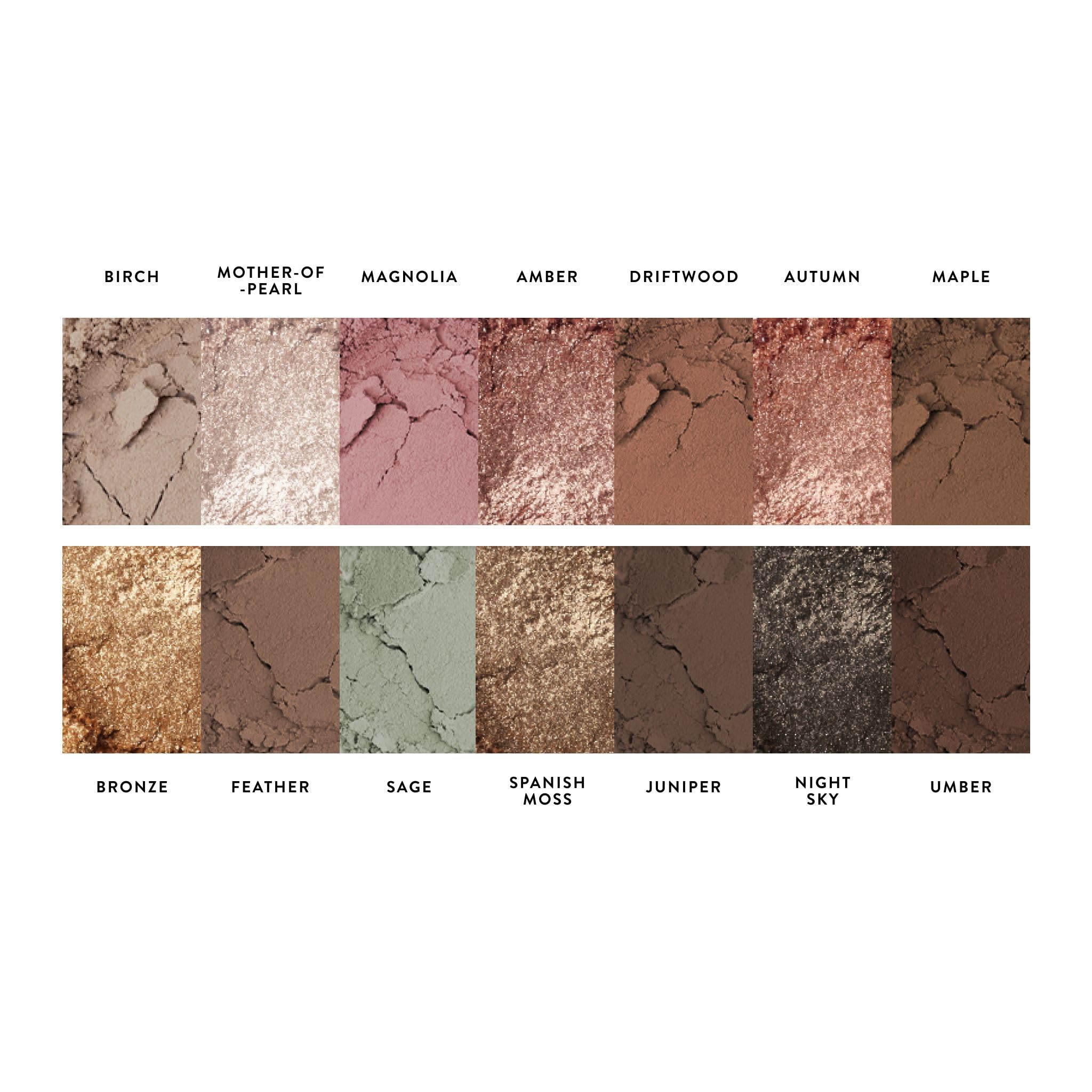 LAURA GELLER NEW YORK The Delectables Earthy Essentials Baked Eyeshadow Palette | 14 Pigmented Eyeshadows Blendable Natural Look - Image 6
