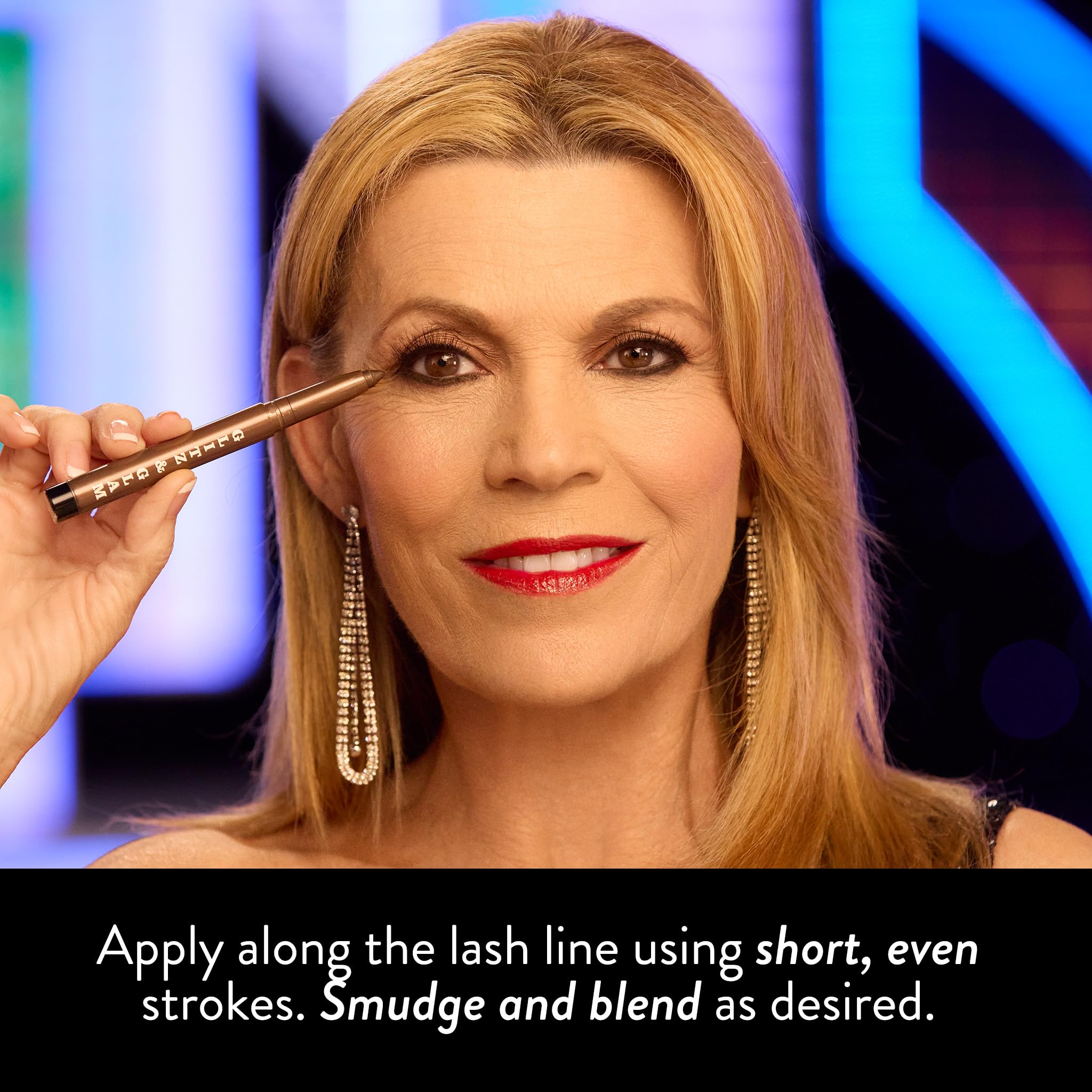 LAURA GELLER NEW YORK x Wheel of Fortune Limited Edition Collab Kajal Longwear Kohl Eyeliner Pencil with Caffeine, Smooth & Blendable Makeup, Glitz-n-Glam - Image 4