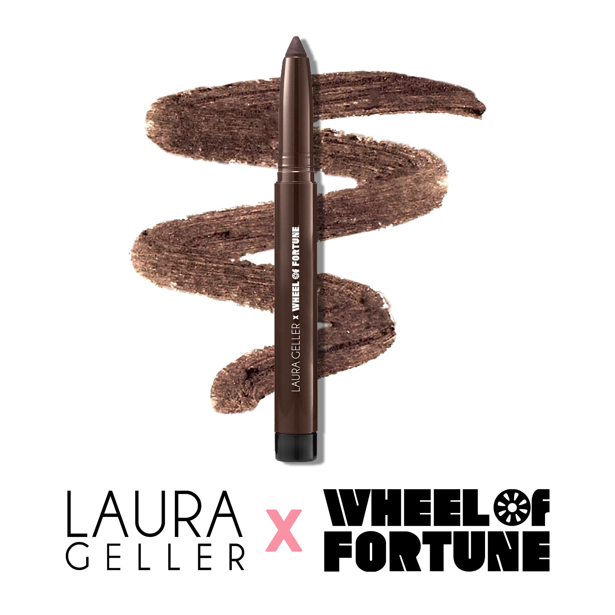 LAURA GELLER NEW YORK x Wheel of Fortune Limited Edition Collab Kajal Longwear Kohl Eyeliner Pencil with Caffeine, Smooth & Blendable Makeup, Glitz-n-Glam - Image 7