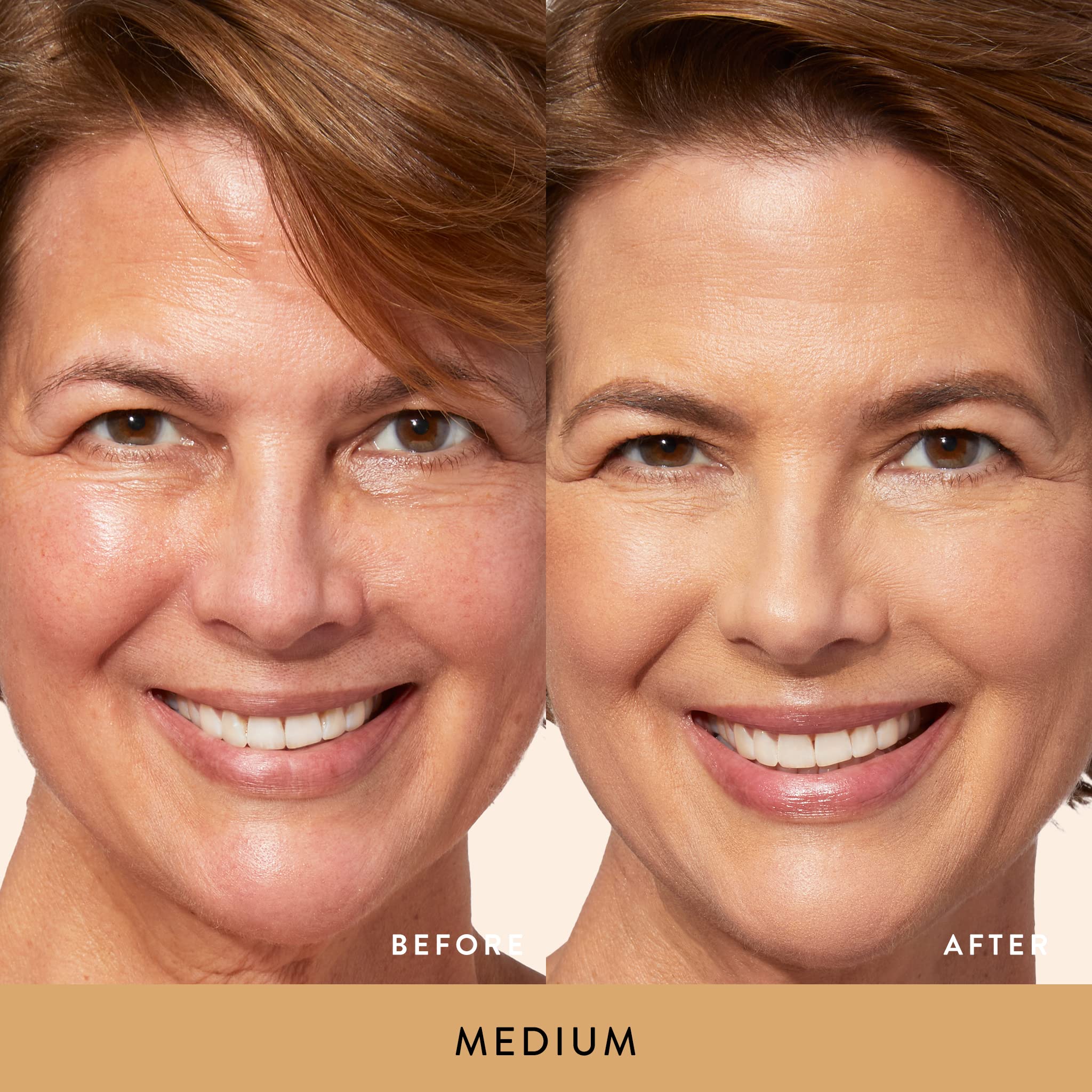 LAURA GELLER NEW YORK Redness Care Kit: Double Take Liquid Foundation, Medium + Ideal Fix Concealer, Medium + Baked Blurring and Setting Powder, Light/Medium - Image 5